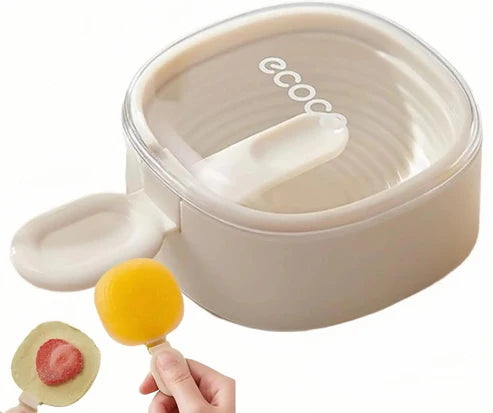 Silicone Popsicle Mold Set Reusable with Sticks