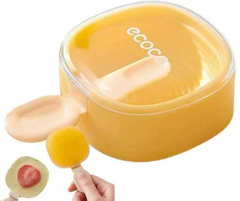 Silicone Popsicle Mold Set Reusable with Sticks
