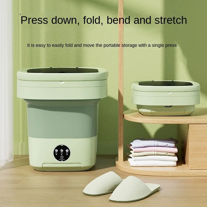 Powerful Mini Foldable Washing Machine with dryer, Huge Capacity