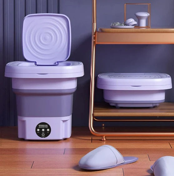 Powerful Mini Foldable Washing Machine with dryer, Huge Capacity