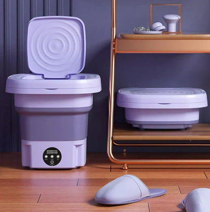 Powerful Mini Foldable Washing Machine with dryer, Huge Capacity
