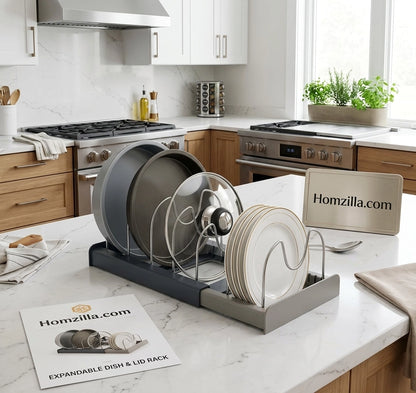 Expandable Pot Rack - Dish Organizer