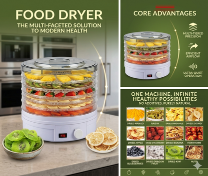Fruit Dehydrator - 5 Layer Fruit Dryer