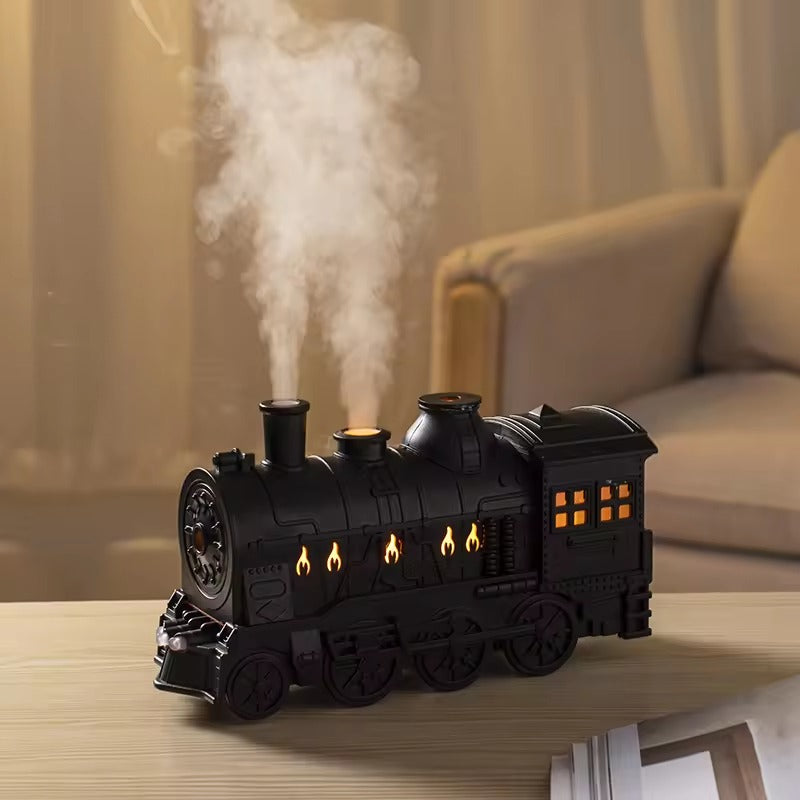 Train Shaped Aroma Diffuser & Humidifier With LED Lights
