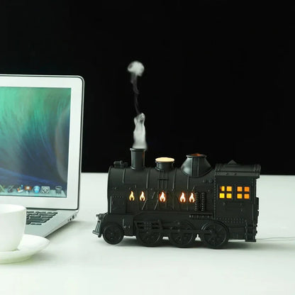 Train Shaped Aroma Diffuser & Humidifier With LED Lights