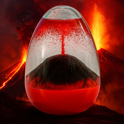 Erupting Lava Volcano Display – Stress Relief Decoration