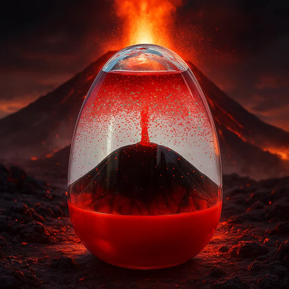 Erupting Lava Volcano Display – Stress Relief Decoration