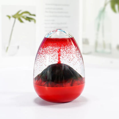 Erupting Lava Volcano Display – Stress Relief Decoration