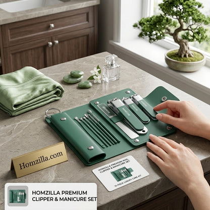 Premium Clipper & Manicure Set 10 in 1