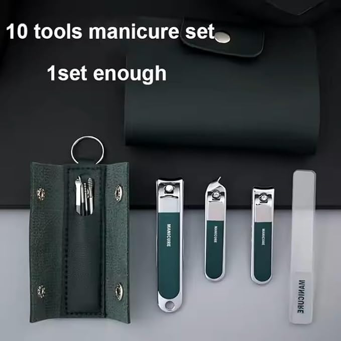 Premium Clipper & Manicure Set 10 in 1