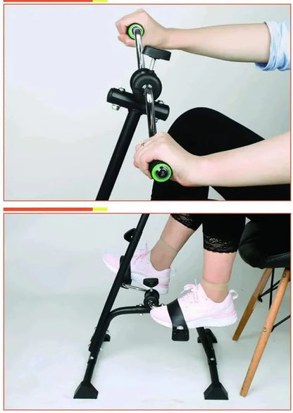 Pedal Exerciser Bike Hand Arm Leg And Knee Peddler Adjustable