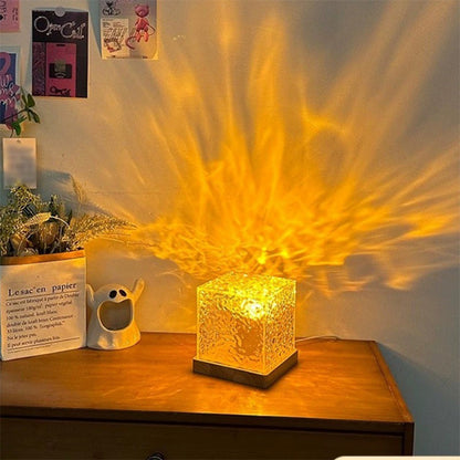 Dynamic Water Ripple Lamp Projector with RGB colors, Underwater Effect