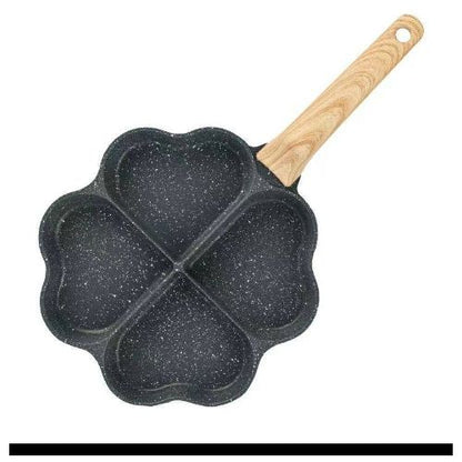 4 Slot Non Stick  Frying Pan(Heart shape)