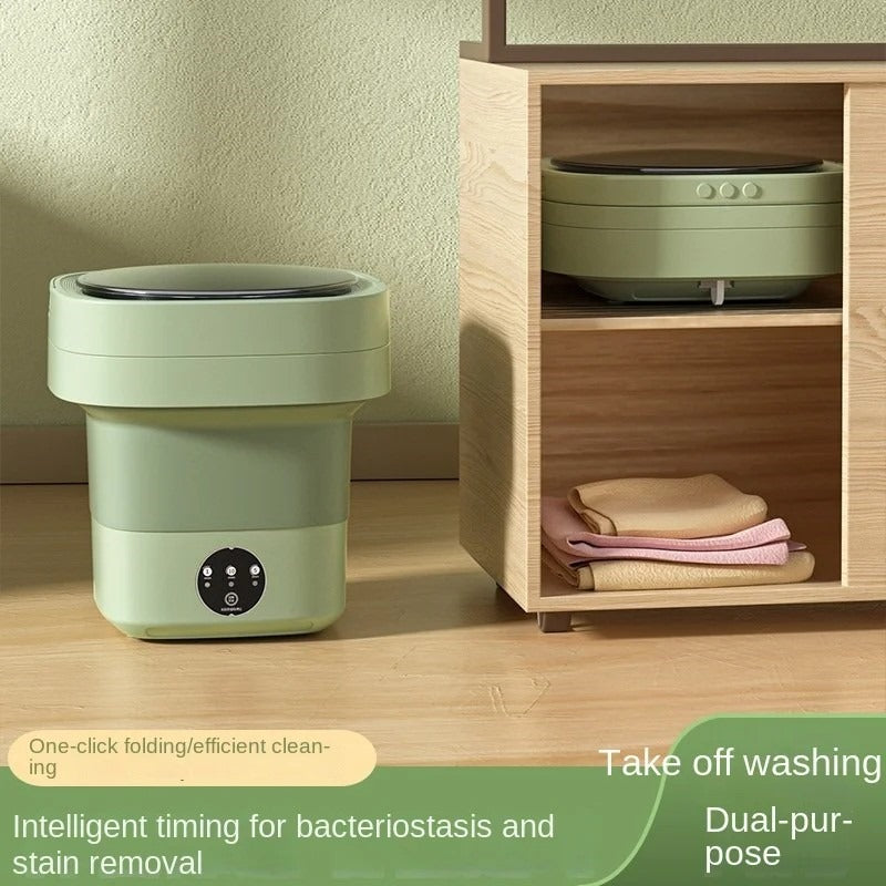 Powerful Mini Foldable Washing Machine with dryer, Huge Capacity