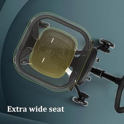 Baby Combo - Foldable Stroller with Feeder and Diaper Changing Pad